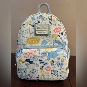 Disney Parks Loungefly Critters Chaos Mini Backpack, Animal Sidekicks NEW